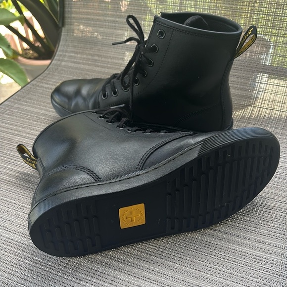 Dr. Martens Black Leather Ankle Boots - Picture 4 of 12